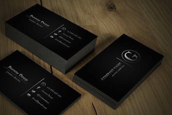 Shiver Business Cards