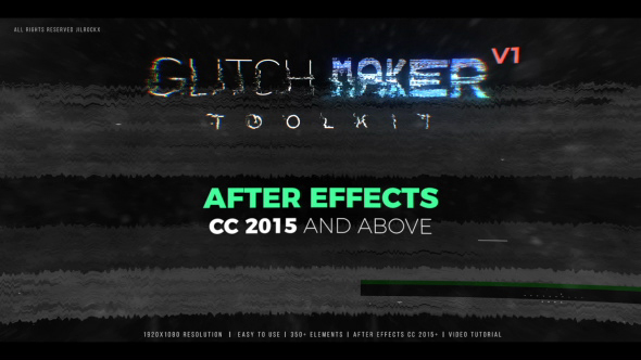  Glitchmaker Toolkit: 350+ Elements 