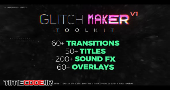  Glitchmaker Toolkit: 350+ Elements 