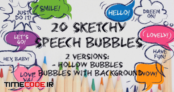 Cheerful Speech Bubbles