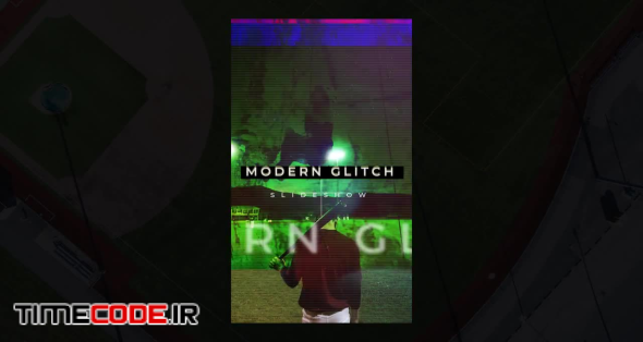 Modern Glitch Slideshow