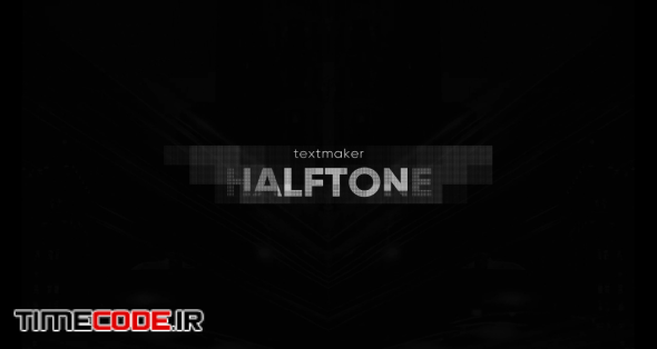 Titles Animator - Digital Halftone