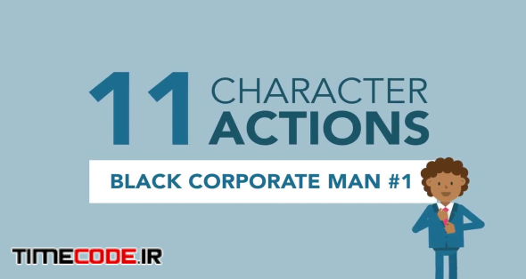 African-American Corporate Man Pack #1