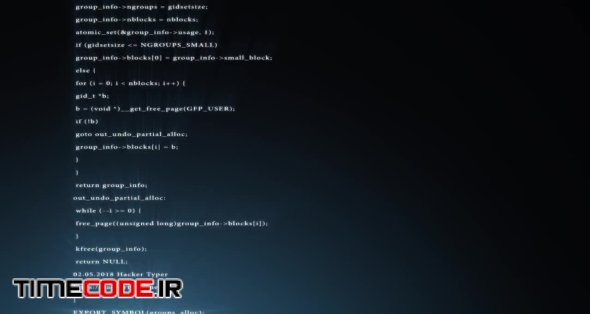 Hacker Computer Screen