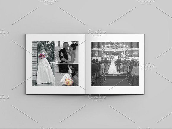 Wedding Photo Album Template-V485