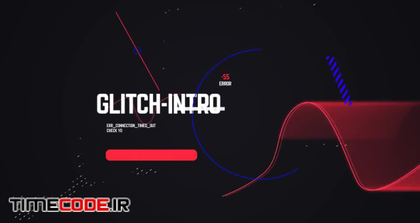 Glitch Intro Logo