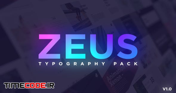  Minimal Typography Pack | Zeus 