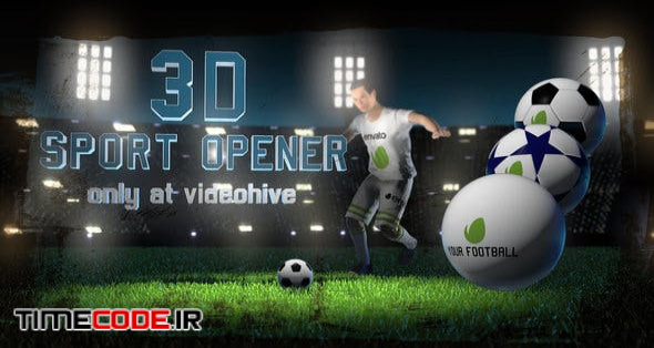  Soccer Night - 3D Sport Opener 