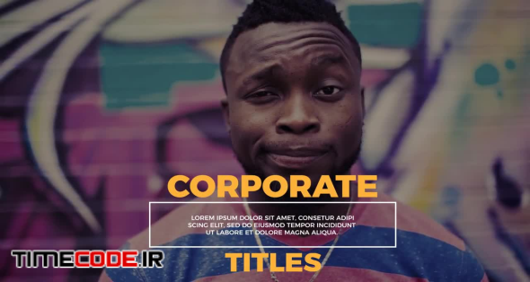 Corporate Titles - Lower Thirds