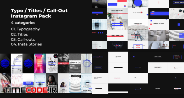 Typo / Titles / Call-Out / Instagram Pack