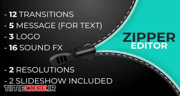 Zipper Pack Transitions | Editor