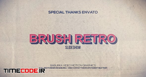  Brush Retro Slideshow 
