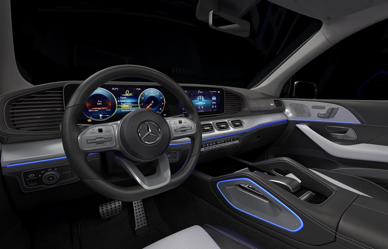 2020 Mercedes Benz GLE 3D Model
