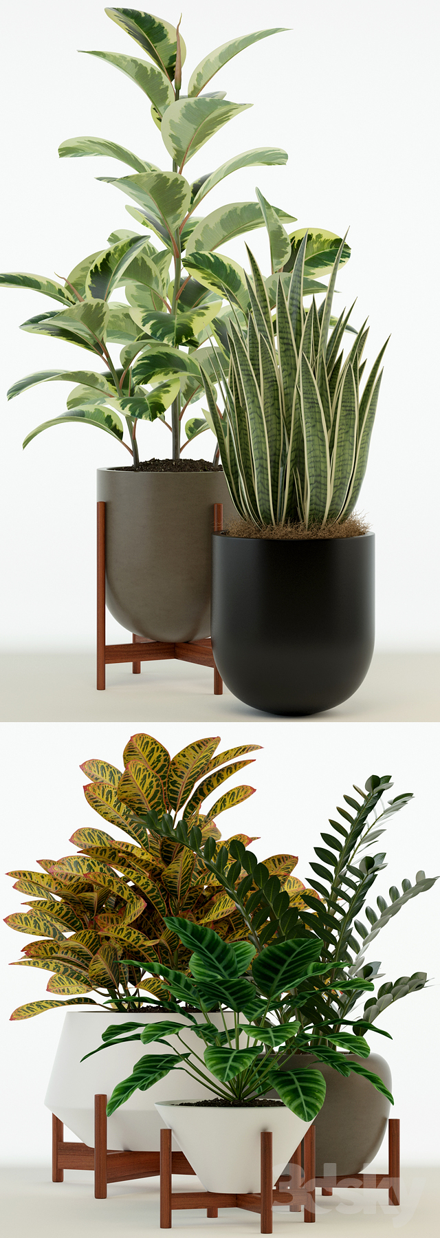 Plants Collection 75 Modernica Pots