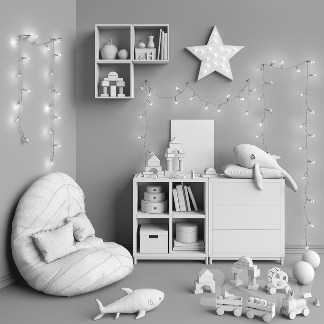 IKEA Modular Furniture, Accessories, Decor And Toys Set 6