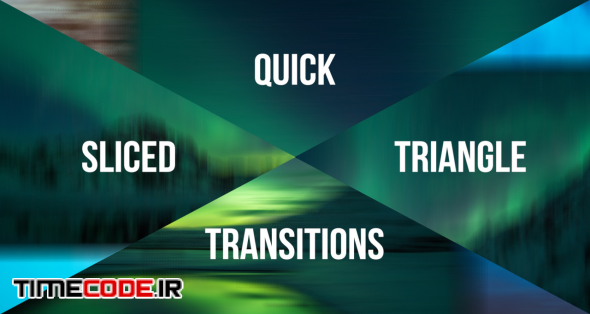 Quick Sliced Triangle Transitions
