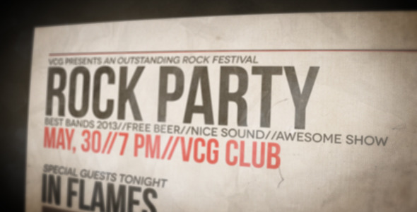  Rock Event Promo II 