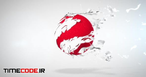  Tearing Sphere Logo Reveal 