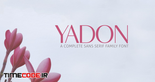 Yadon Sans Serif Fonts Family Pack