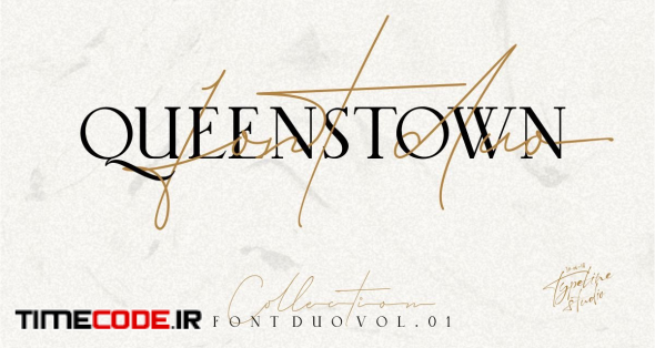 Queenstown 2 Font Signature & Serif