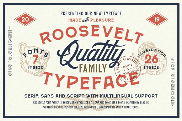 Roosevelt Font Family (Font Bundle)