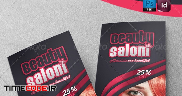 Beauty Salon Business Tri-Fold