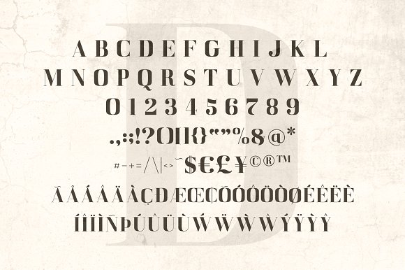 DAENERYS Serif And Script Font Duo