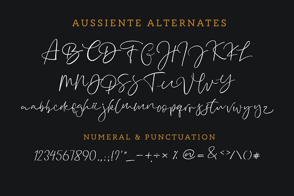 Aussiente Signature - Script