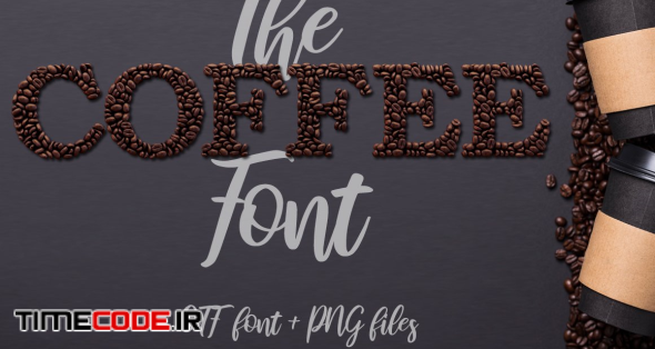 Coffee - OTF Colour Font + Extras
