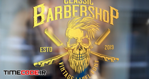 Classic BarberShop Font