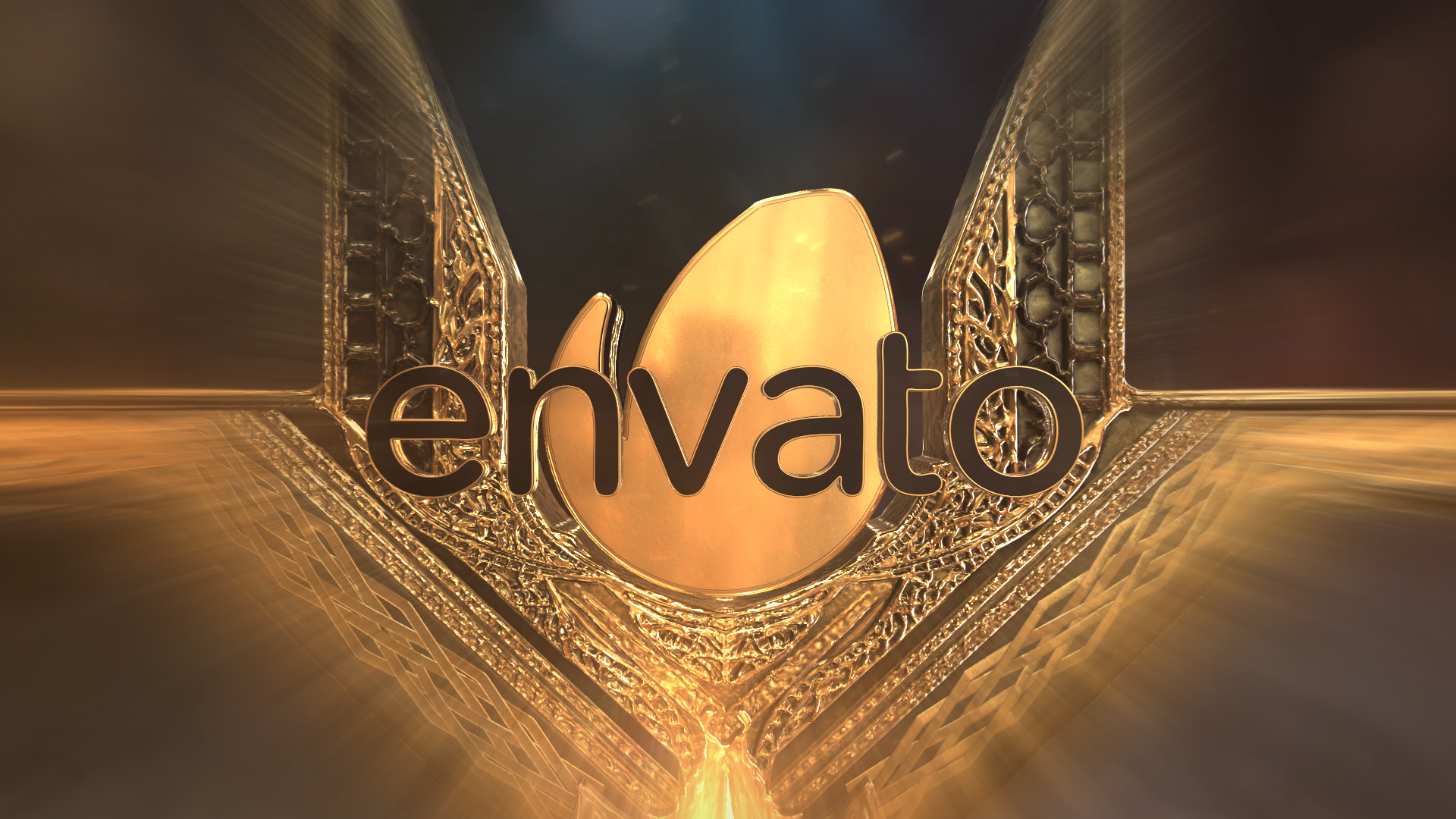  Gold Element Logo 
