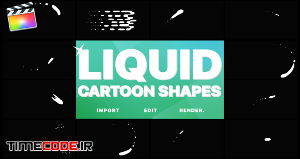 Cartoon Liquid Shapes