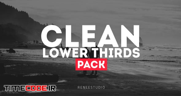  Clean Lower Thirds Pack 