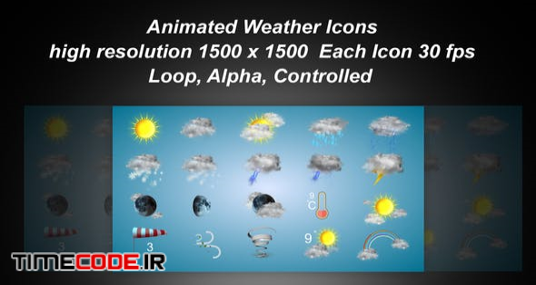  Weather Icons 