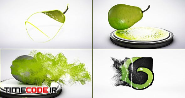  Pear Particles Logo Reveal 
