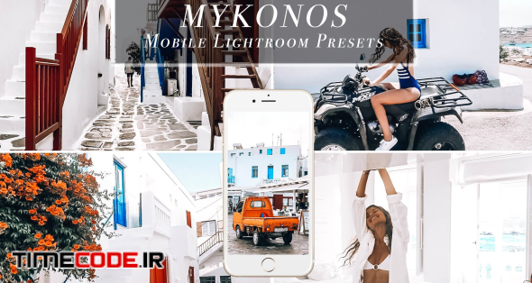 Mobile Lightroom Presets - Mykonos
