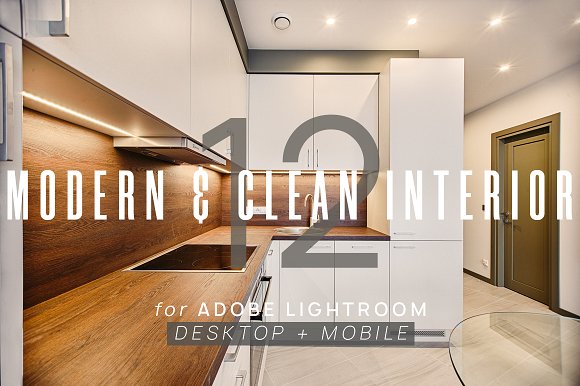 12 Modern Interior Presets + Mobile