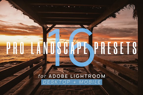 16 Pro Landscape Lightroom Presets 2