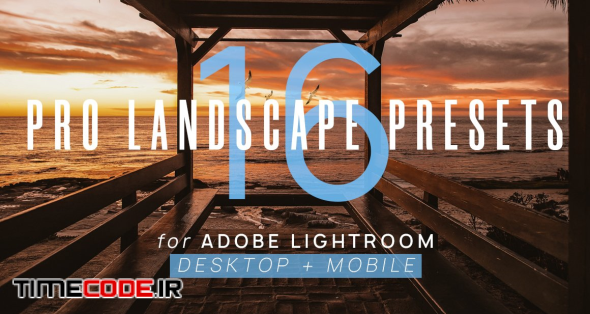 16 Pro Landscape Lightroom Presets 2