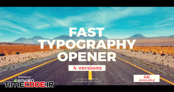  Fast Typograhy Opener 