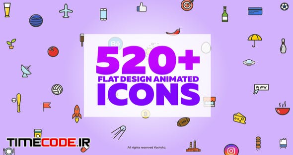  Vector Animated Icons 