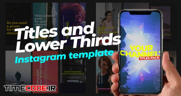  70 Instagram Stories | Titles and Lower Thirds 