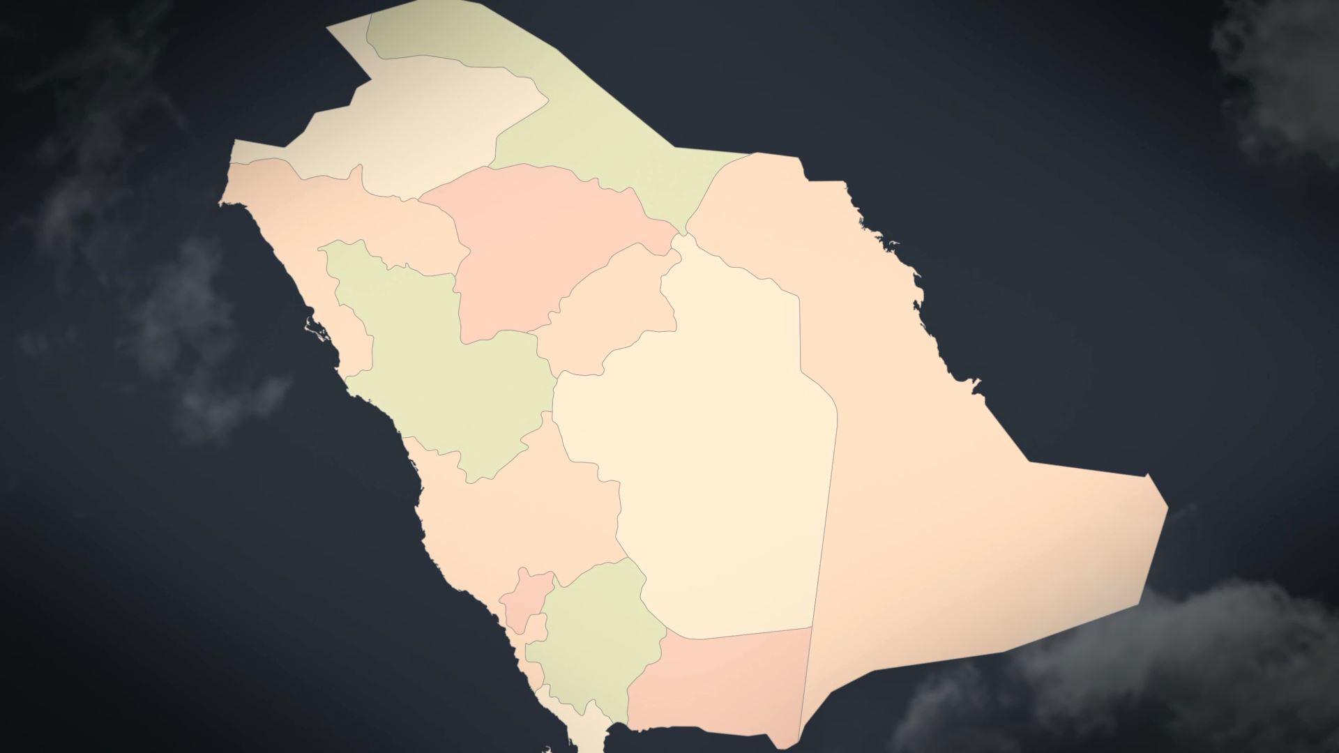  Saudi Arabia Map - Kingdom of Saudi Arabia Map Kit 