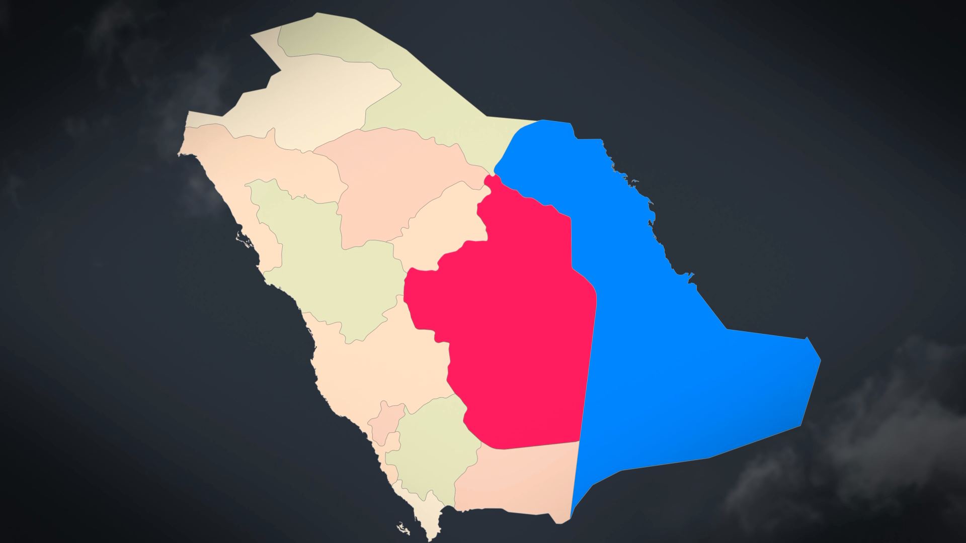  Saudi Arabia Map - Kingdom of Saudi Arabia Map Kit 