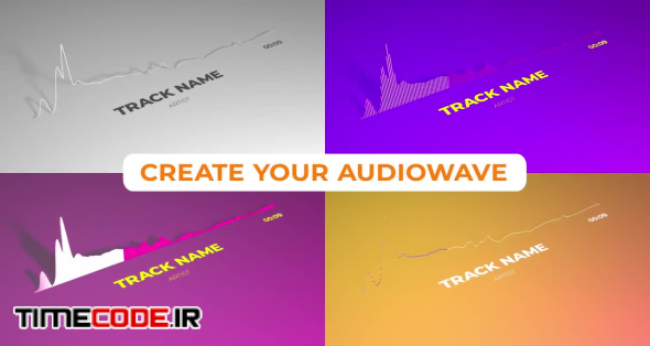 Minimalistic Clean Audio Visualizer