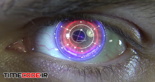 Hi-tech Eye With HUD