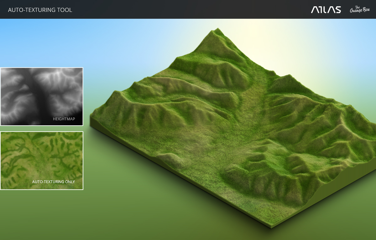 دانلود ابزار ساخت نقشه در فوتوشاپ D Map Generator Atlas From Heightmap ...