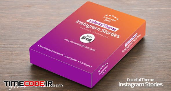  Colorful Instagram Stories Pack 