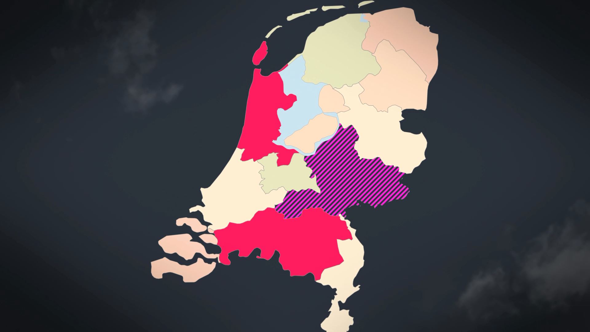  Netherlands Map Kit - Kingdom of the Netherlands Map 