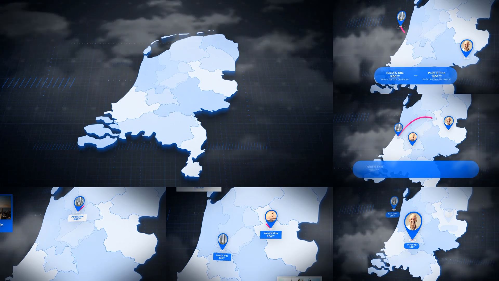  Netherlands Map Kit - Kingdom of the Netherlands Map 